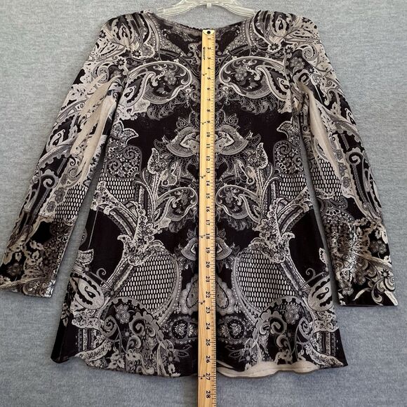 Live and Let Live Velvet Babydoll Tunic Top S Forest Fairy Whimsigoth Goblincore - Picture 9 of 12